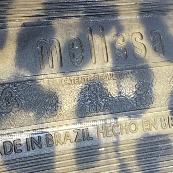 (C2) MELISSA Virtue - Leopard Print Jelly Loafers, Women's Size 6 - Picture 7 of 9